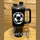 40 OZ DOUBLE WALL HANDLE SPORTS TUMBLER