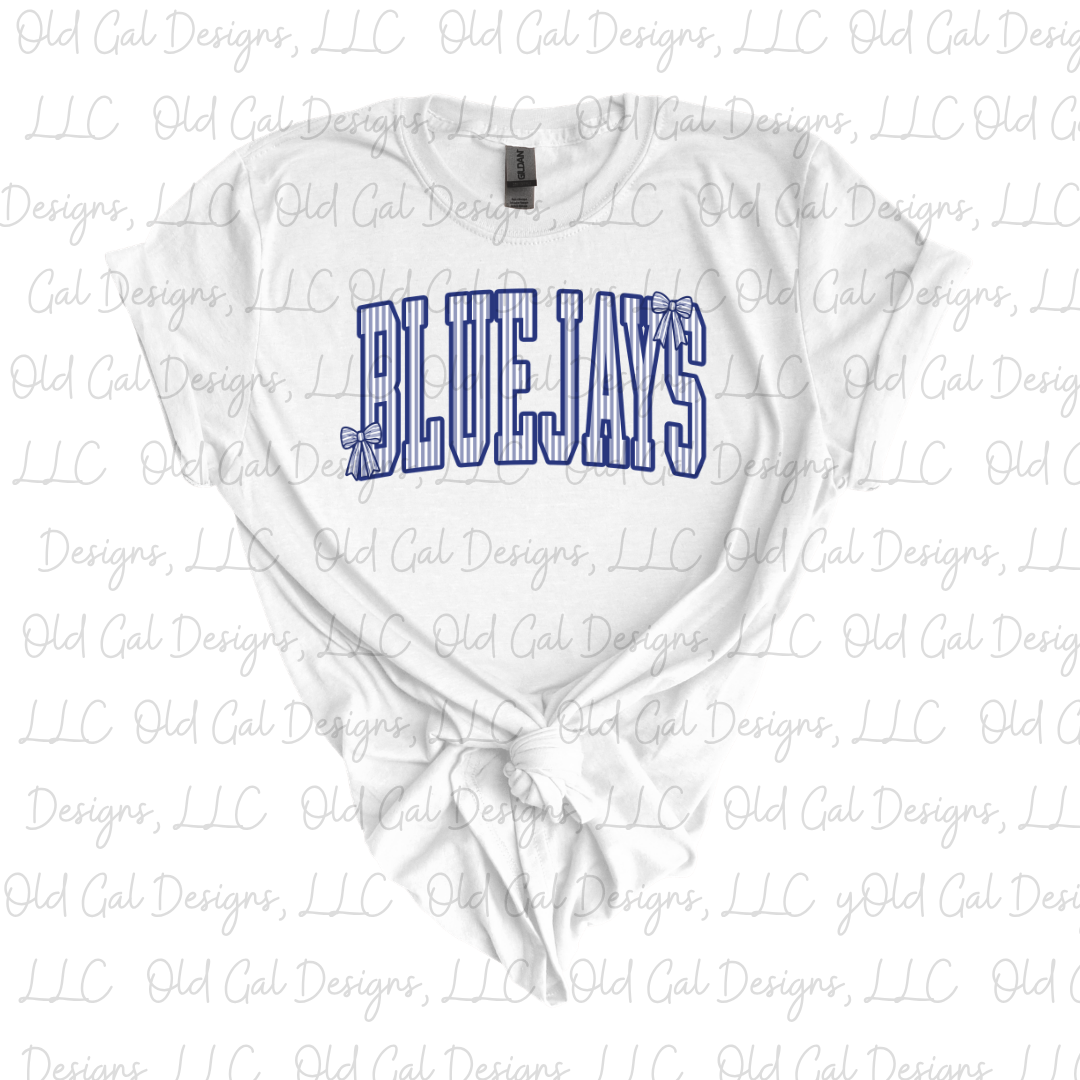 Bluejays Gingham with Bows