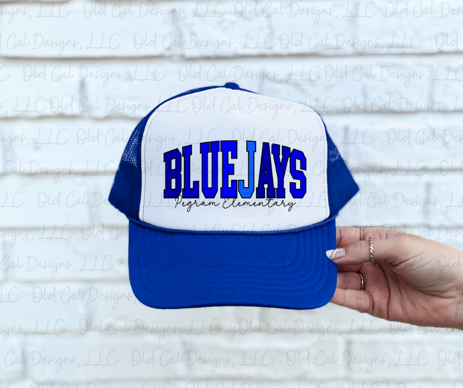 Ombre Bluejays - Foam Trucker Hat