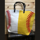 Sports Tote Bag - Softball/Baseball Split