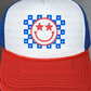 Patriotic Happy Foam Trucker Hat