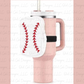 Water Bottle Pouch - Baseball