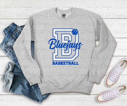 Bluejays Basketball YOUTH SIZES