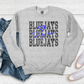 Pegram Bluejays Stacked - Sketch Letters