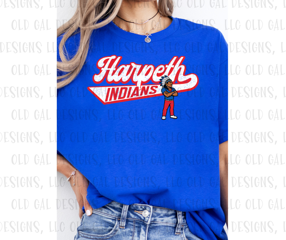 Harpeth Indian Swoosh YOUTH SIZES