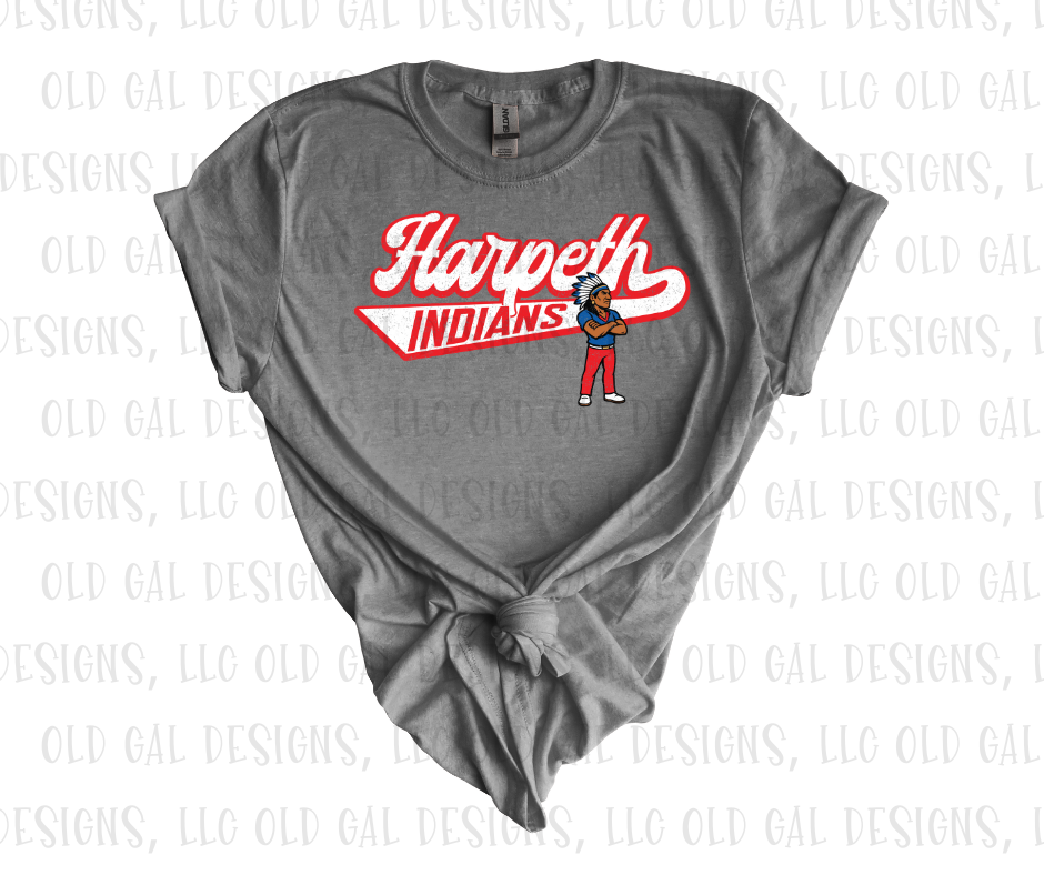 Harpeth Indian Swoosh YOUTH SIZES