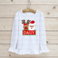 Personalized Reindeer Tee YOUTH SIZES