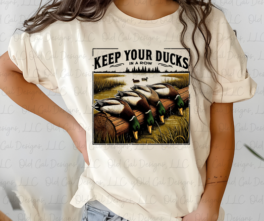 Keep Your Ducks In A Row