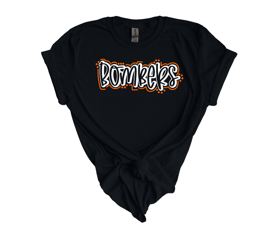 Funky Handwritten Bombers - Adult Sizes