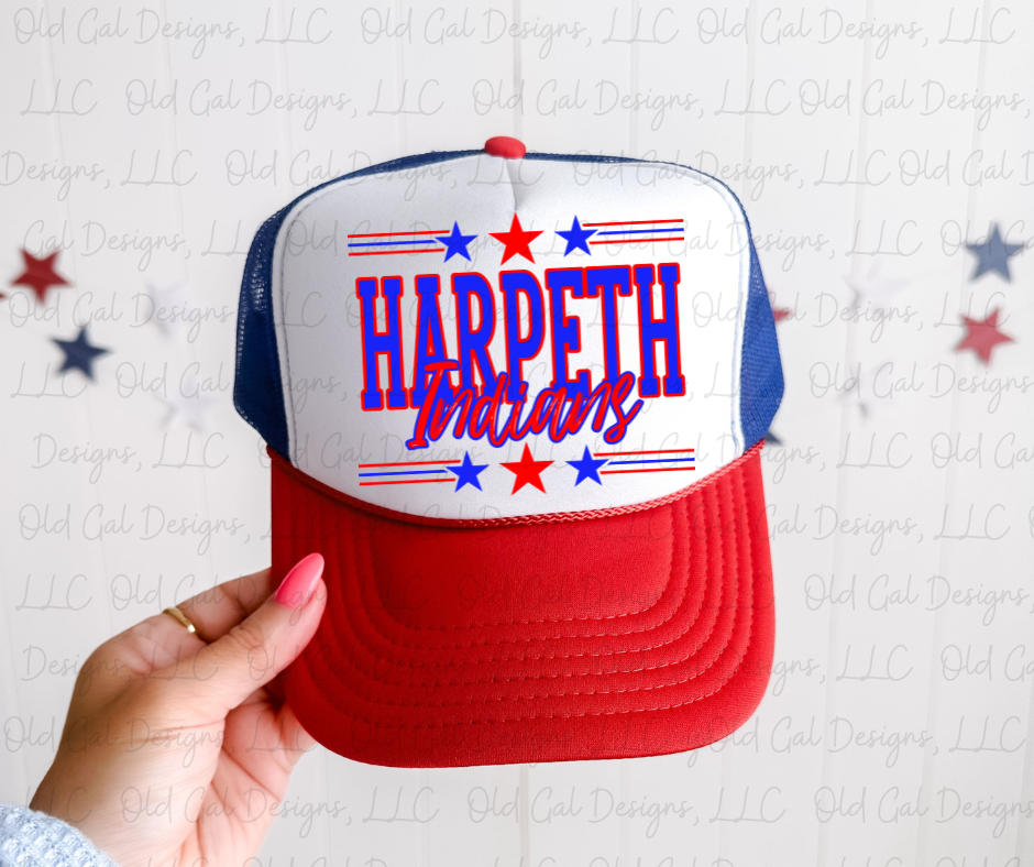 Harpeth Indians - Foam Trucker Hat