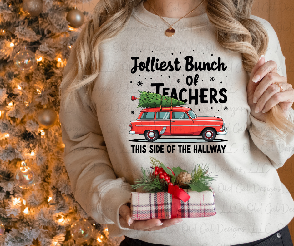 Jolliest Bunch of Teachers This Side of The Hallway
