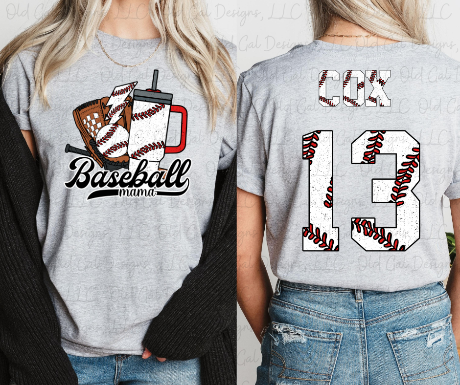 Baseball Mama - Personalized