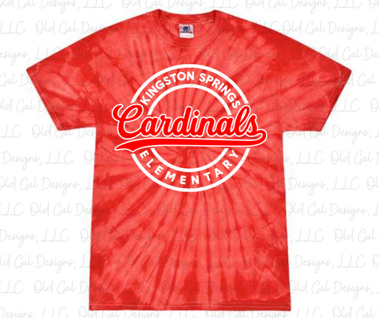 Tie Dye - Kingston Springs Cardinals