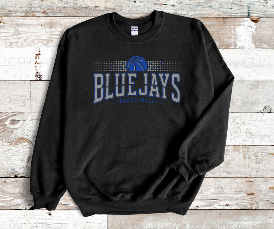 Pegram Bluejays Basketball - Blue YOUTH SIZES