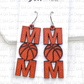 Basketball Mom -Sports Earrings