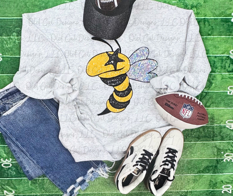 Sequin Mascot Sweatshirt (or Hoodie)