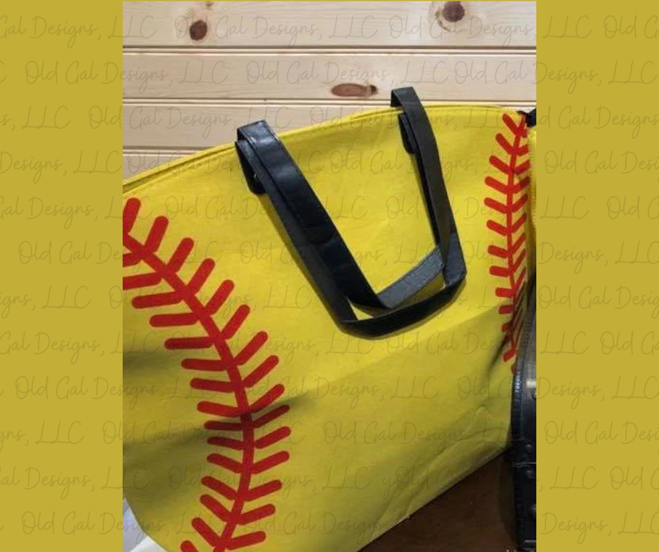 Sports Tote Bag - Softball