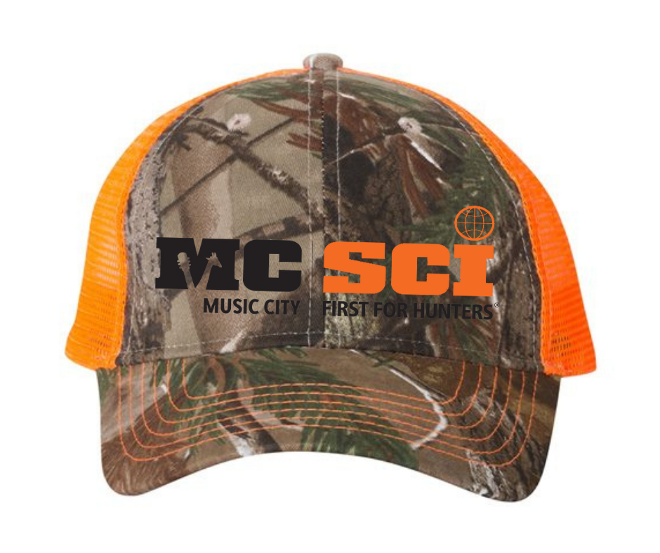 Licensed Camo Mesh Back Cap