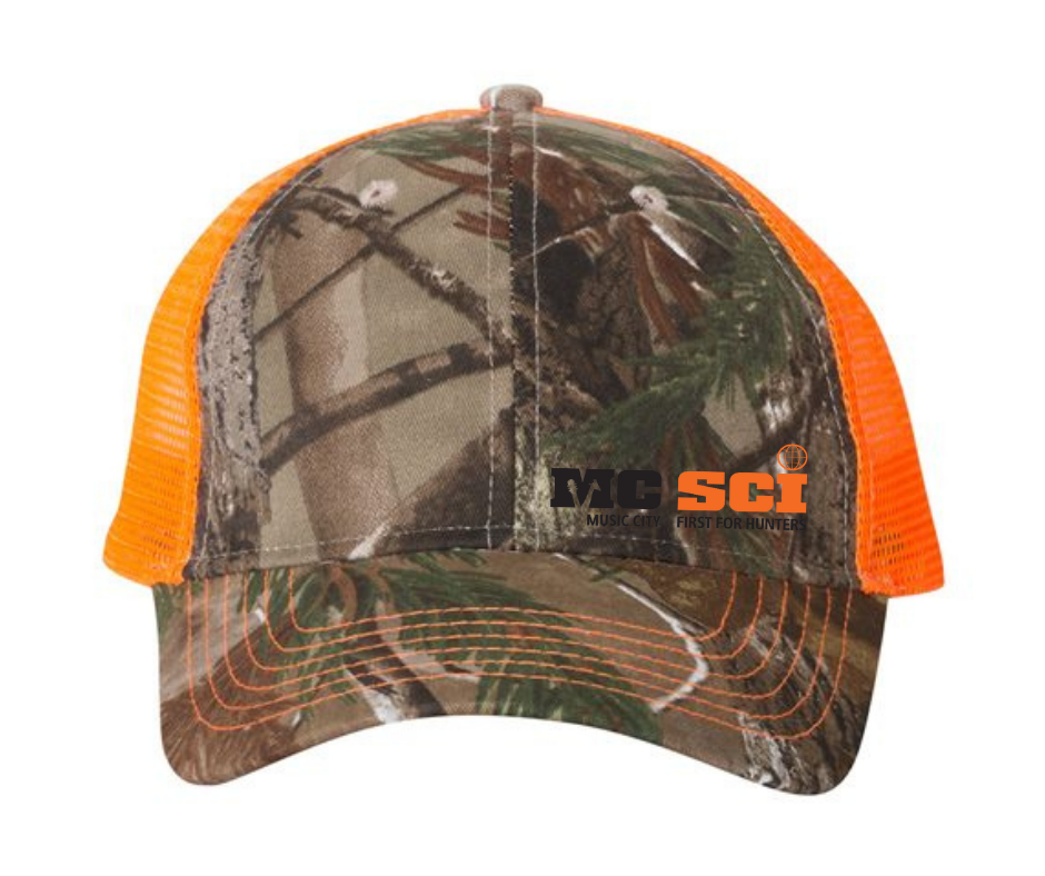 Licensed Camo Mesh Back Cap