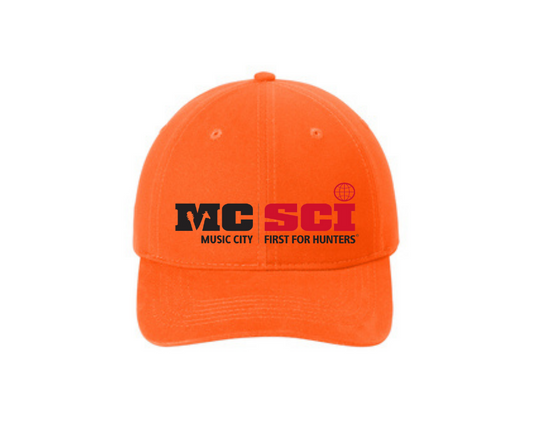 Low Profile Orange Cap