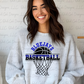 Bluejays Basketball with net (New Design) - YOUTH SIZES