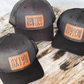 Youth Leather Patch Snapback