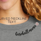 Baseball Mom/Mama Curved Neckline - Sweatshirt