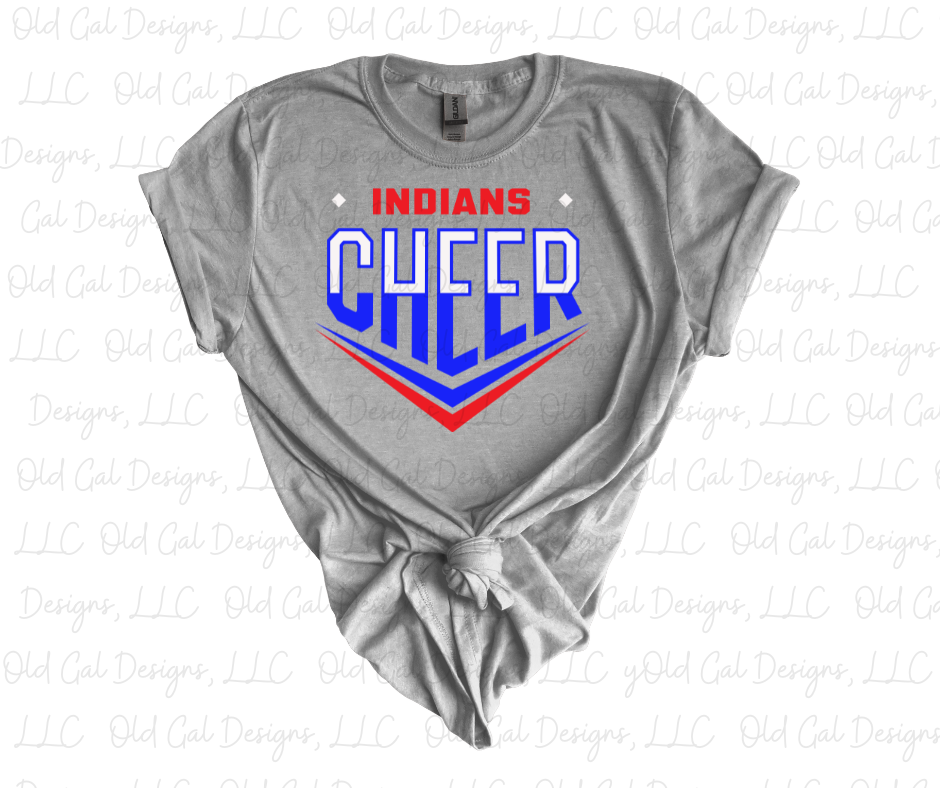 Indians Cheer - Adult Sizes