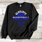 Bluejays Basketball with net (New Design) - YOUTH SIZES