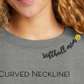 Softball Mom Curved Neckline - Sweatshirt