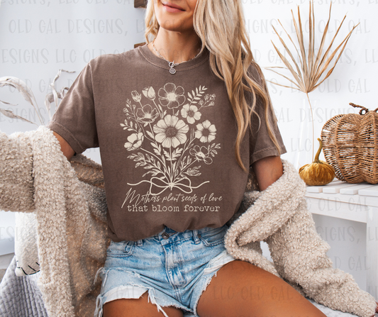 Mothers Plant Seeds of Love - Tan