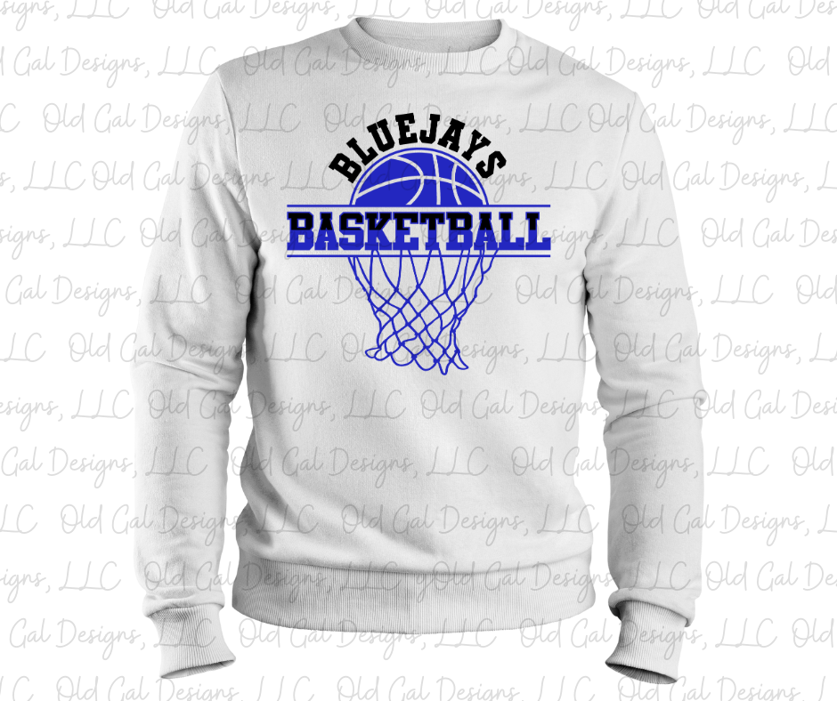 Bluejays Basketball with net (New Design)