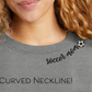 Soccer Mom Curved Neckline - Sweatshirt