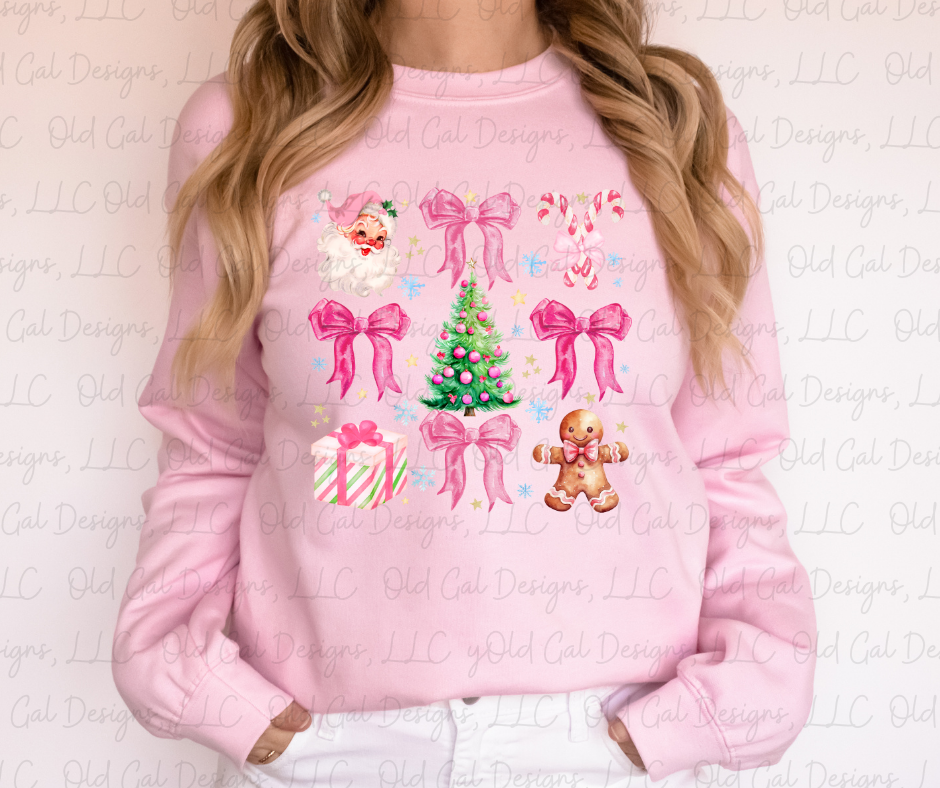 Pink Christmas Coquette