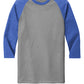 Mystery Tee Sale - District - Royal Frost/Gray Frost - Raglan - XL