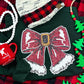 Santa Bow Sequin Sweatshirt