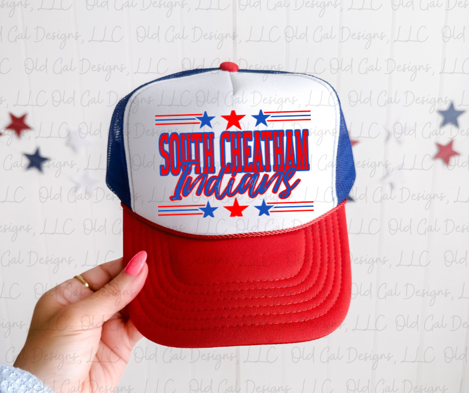 South Cheatham Indians - Foam Trucker Hat