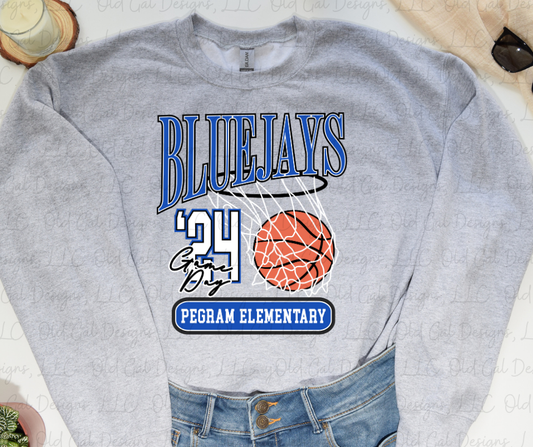 Bluejays Basketball Game Day 24' - YOUTH SIZES