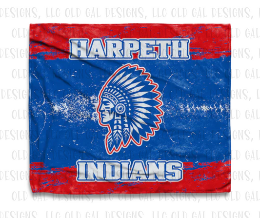 🧣 Harpeth Indians Blanket – Design 2 (PRE-ORDER!)