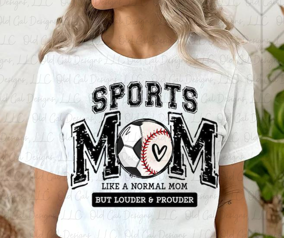 Sports Mom - Soccer & Baseball