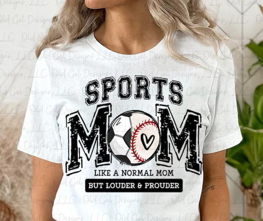 Sports Mom - Soccer & Baseball