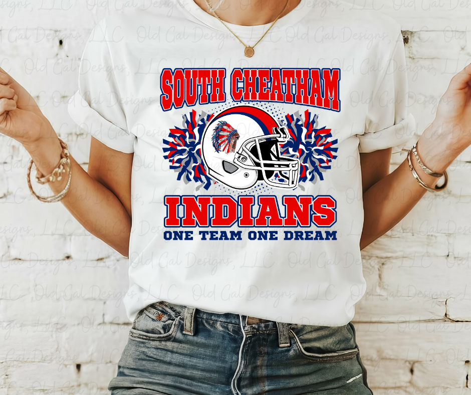 South Cheatham Indians One Team One Dream- Youth Sizes