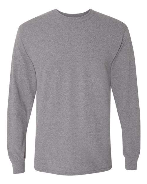 Mystery Tee Sale - Gildan - Graphite Heather - Long Sleeve - LARGE