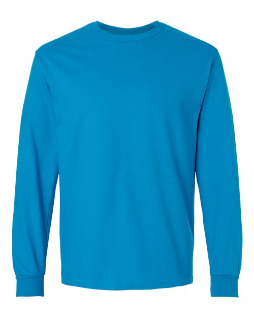 Mystery Tee Sale - Gildan - Sapphire - Long Sleeve - LARGE