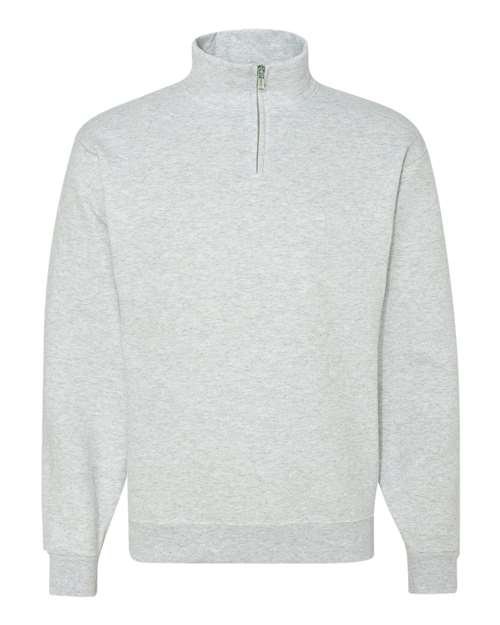 Mystery Tee Sale - Jerzees - Ash Gray - 1/4 Zip - MEDIUM