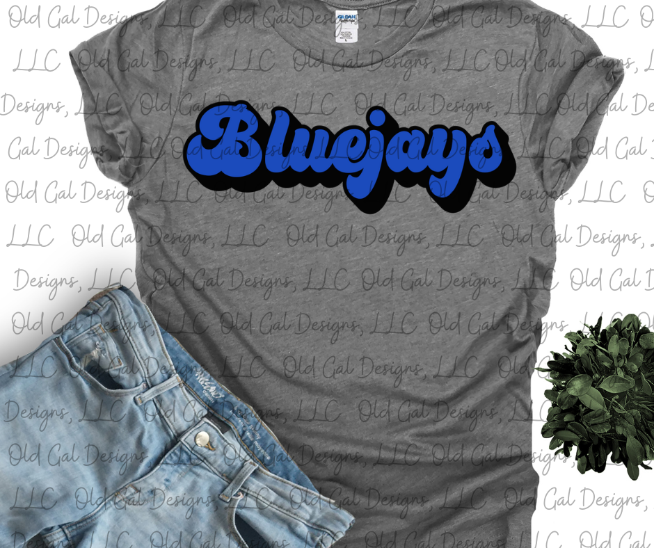 Retro Pegram Bluejays Tee