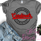 Kingston Springs Cardinals Tee (Circle Design)