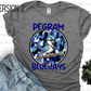 Pegram Bluejays Paint Stroke Circle