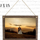 Hanging Wood Sign