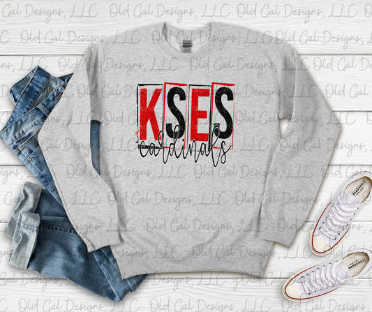 KSES Cardinals - Black & Red